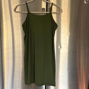 Green Women's Spaghetti Strap Top